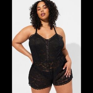 TORRID Simply Lace Romper